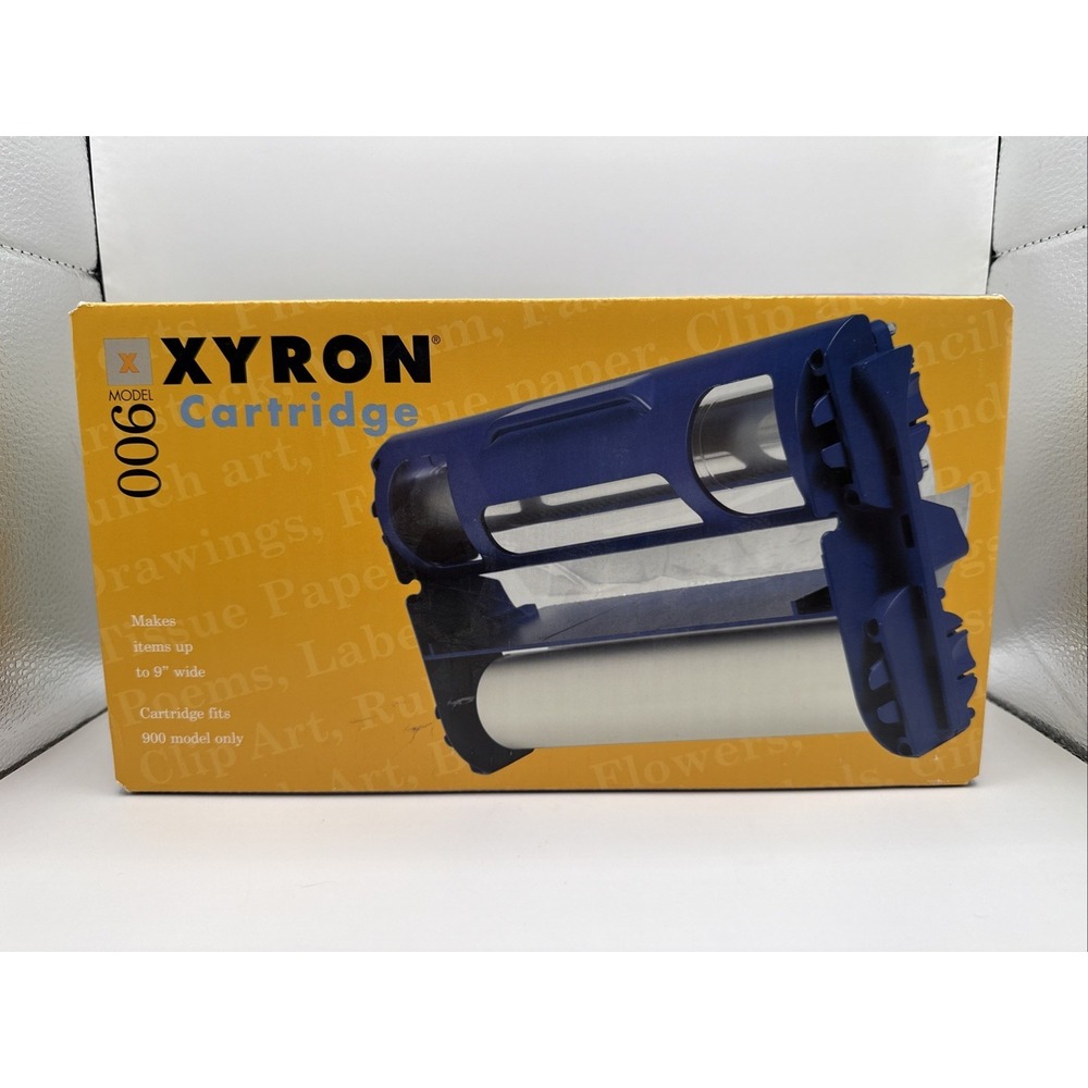 New Xyron Cartridge 25' Model 900 Easy Drop In Acid Free Perm. Adhesive Refill